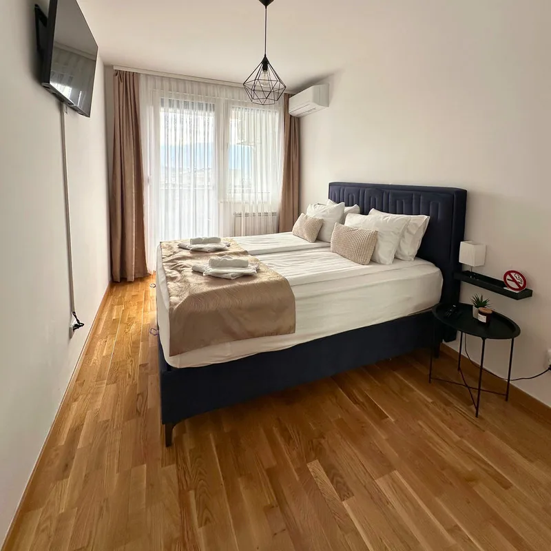 Apartment Hera - Bedroom with quality bedding