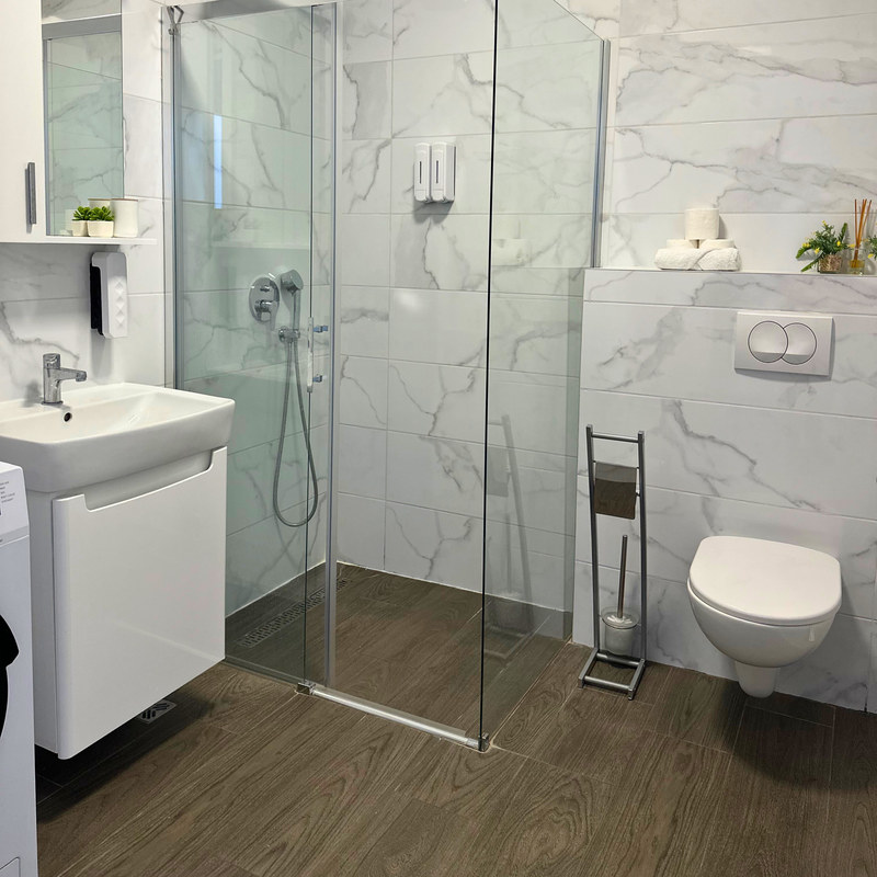 Apartman Hera - Modern bathroom facilities