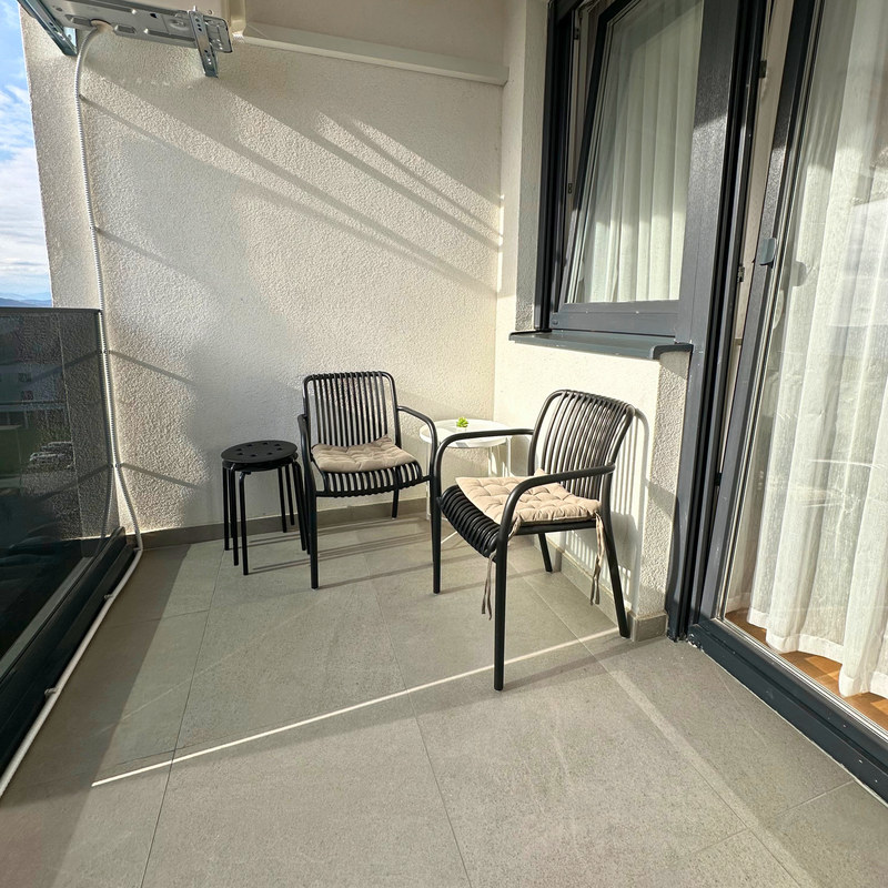 Apartman Hera - Living room with modern decor